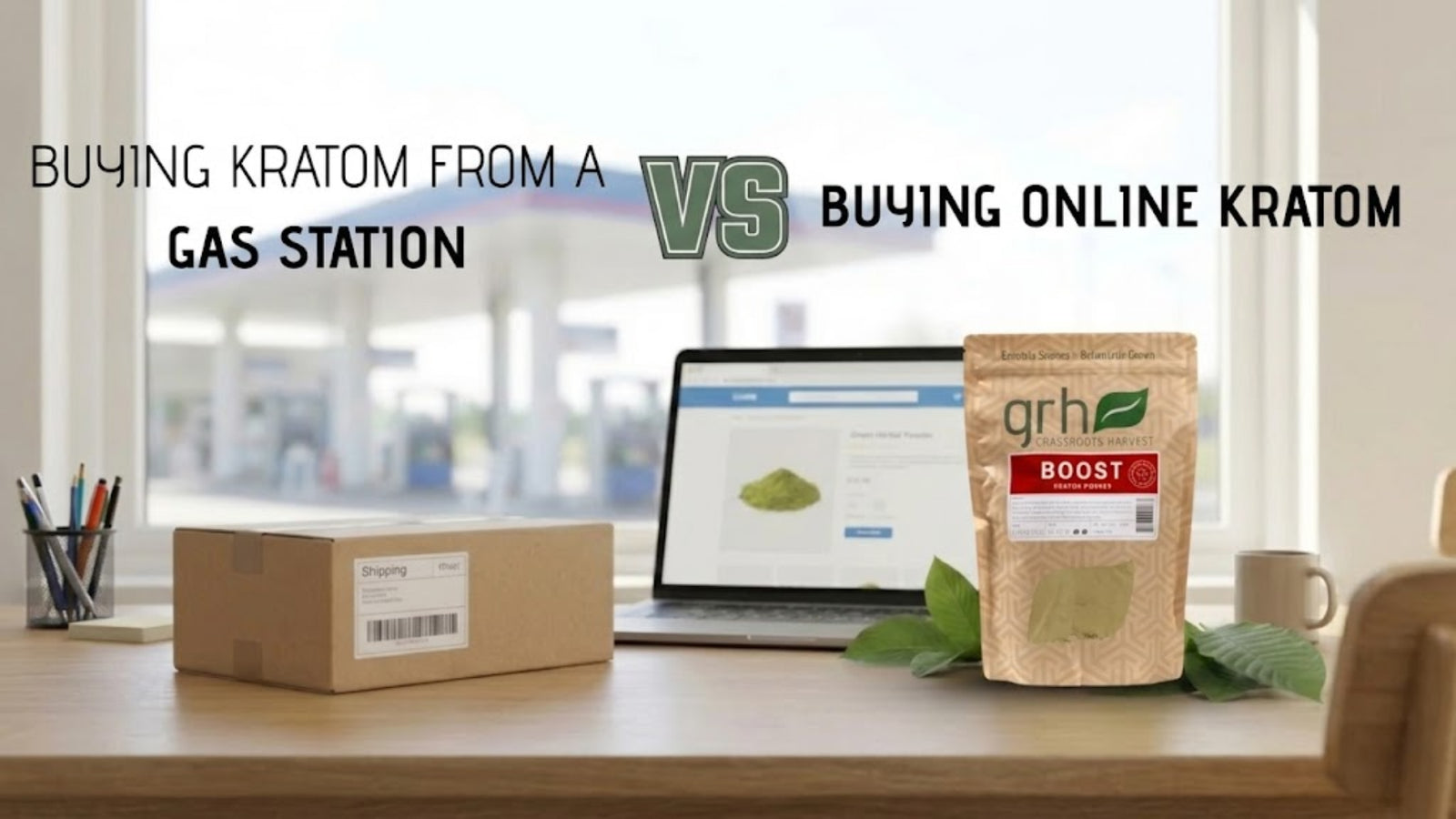 Buying Kratom From A Gas Station Vs Buying Online Kratom