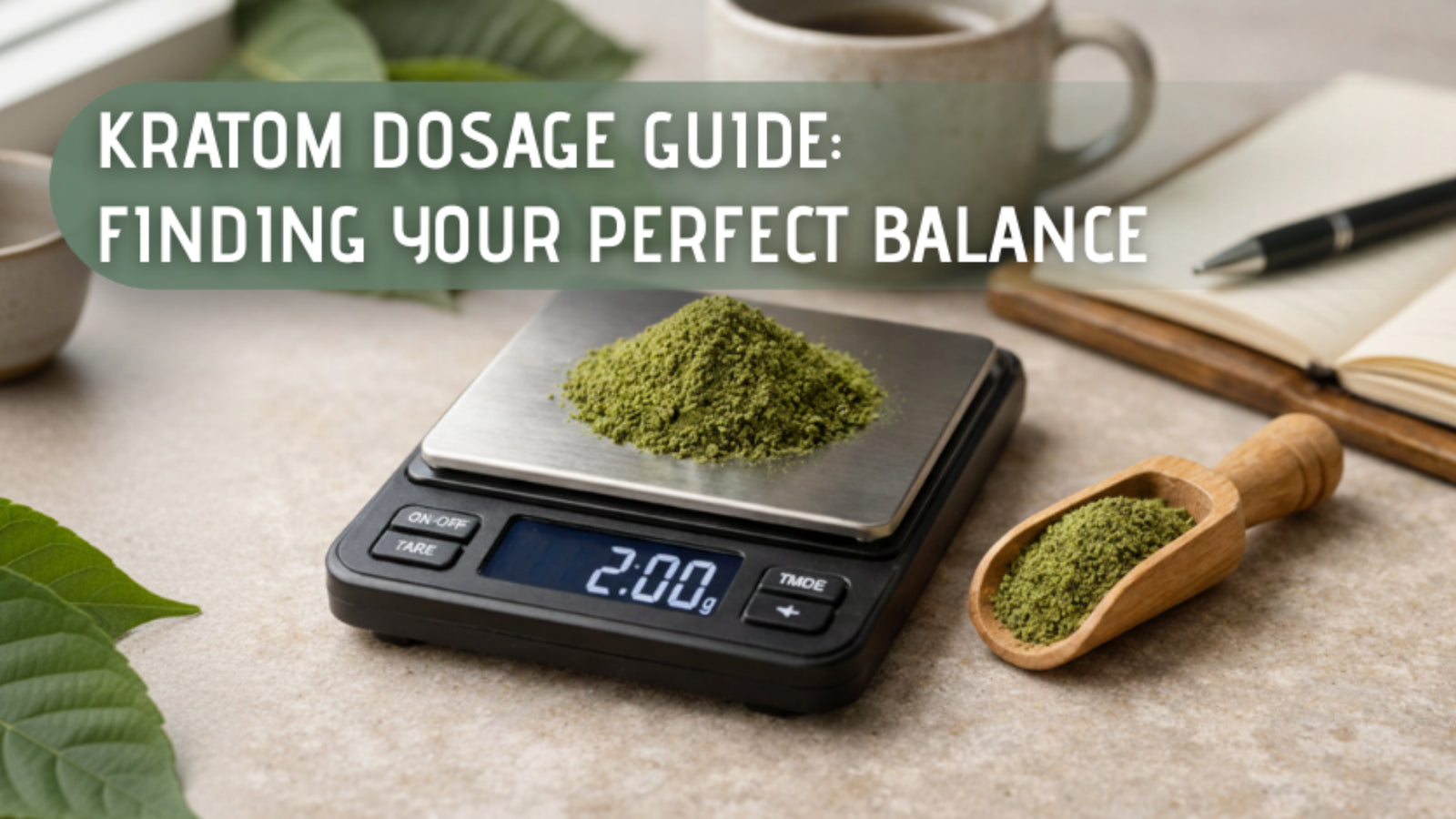 Kratom Dosage Guide: Find Balance