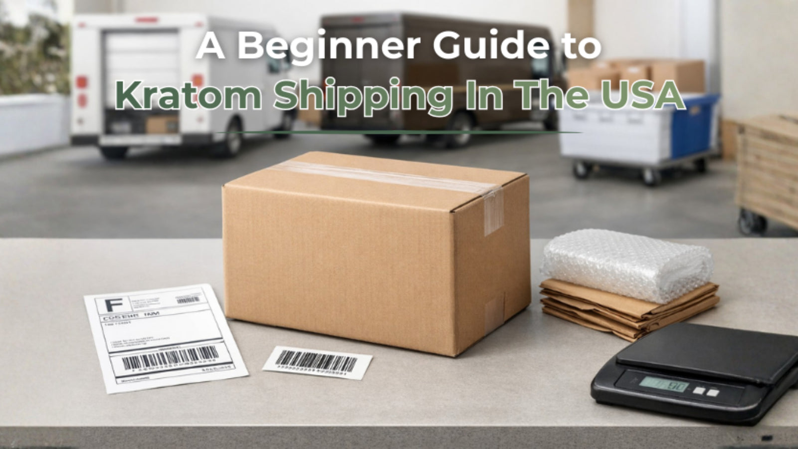 Kratom Shipping in the US: USPS, UPS, FedEx Rules