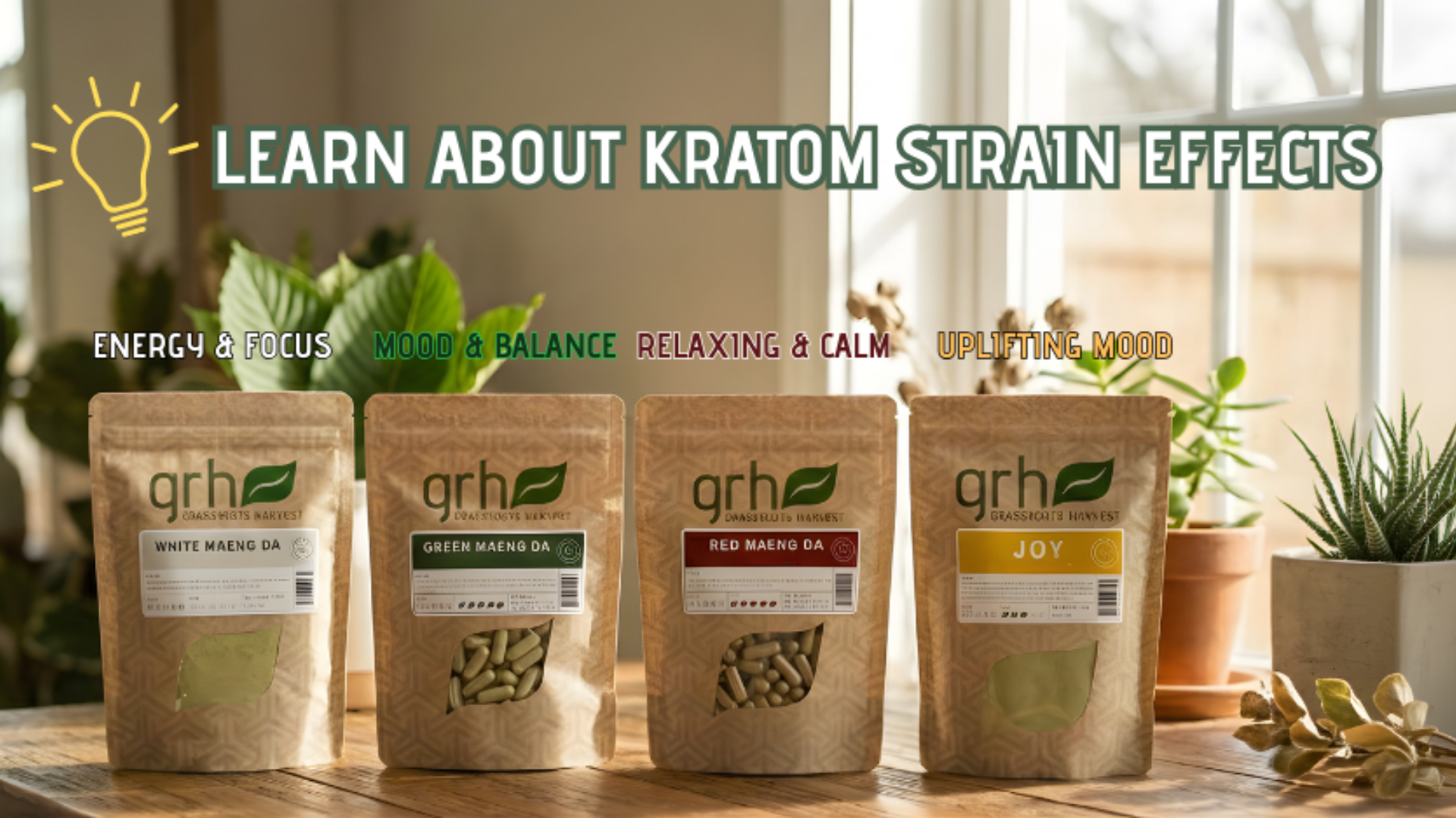 Kratom Strain Chart
