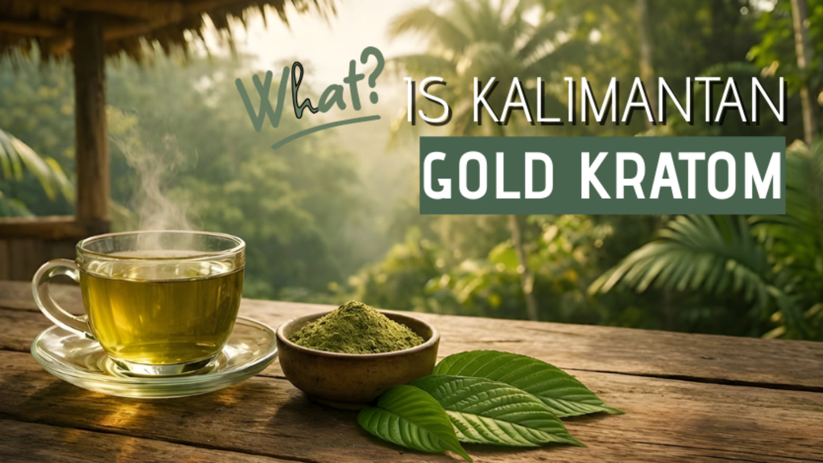 What Is Kalimantan Gold Kratom? How It Made & Used
