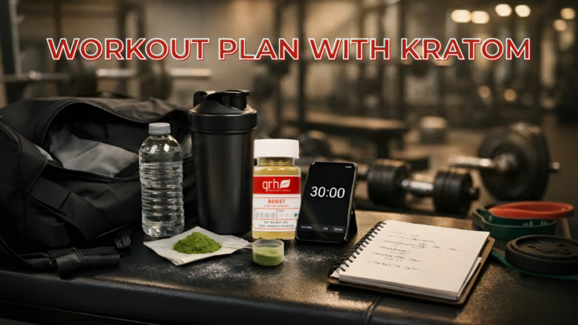 Kratom as a Pre Workout: Energy, Focus & Performance