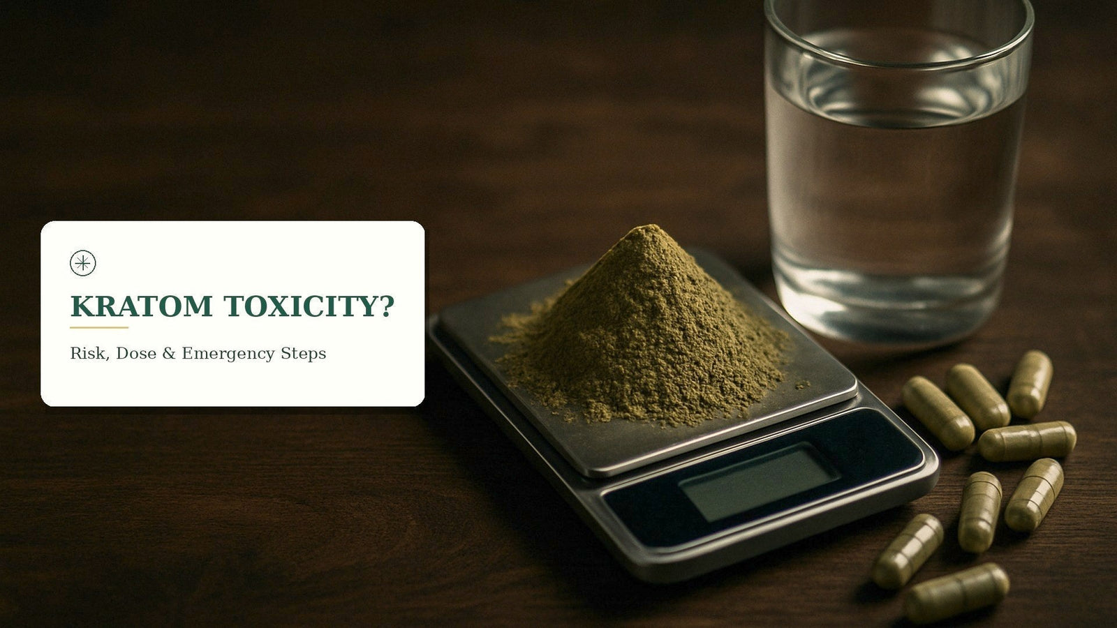 Kratom Toxicity: An Honest 2026 Guide to Risk, Dose, and Emergency Steps