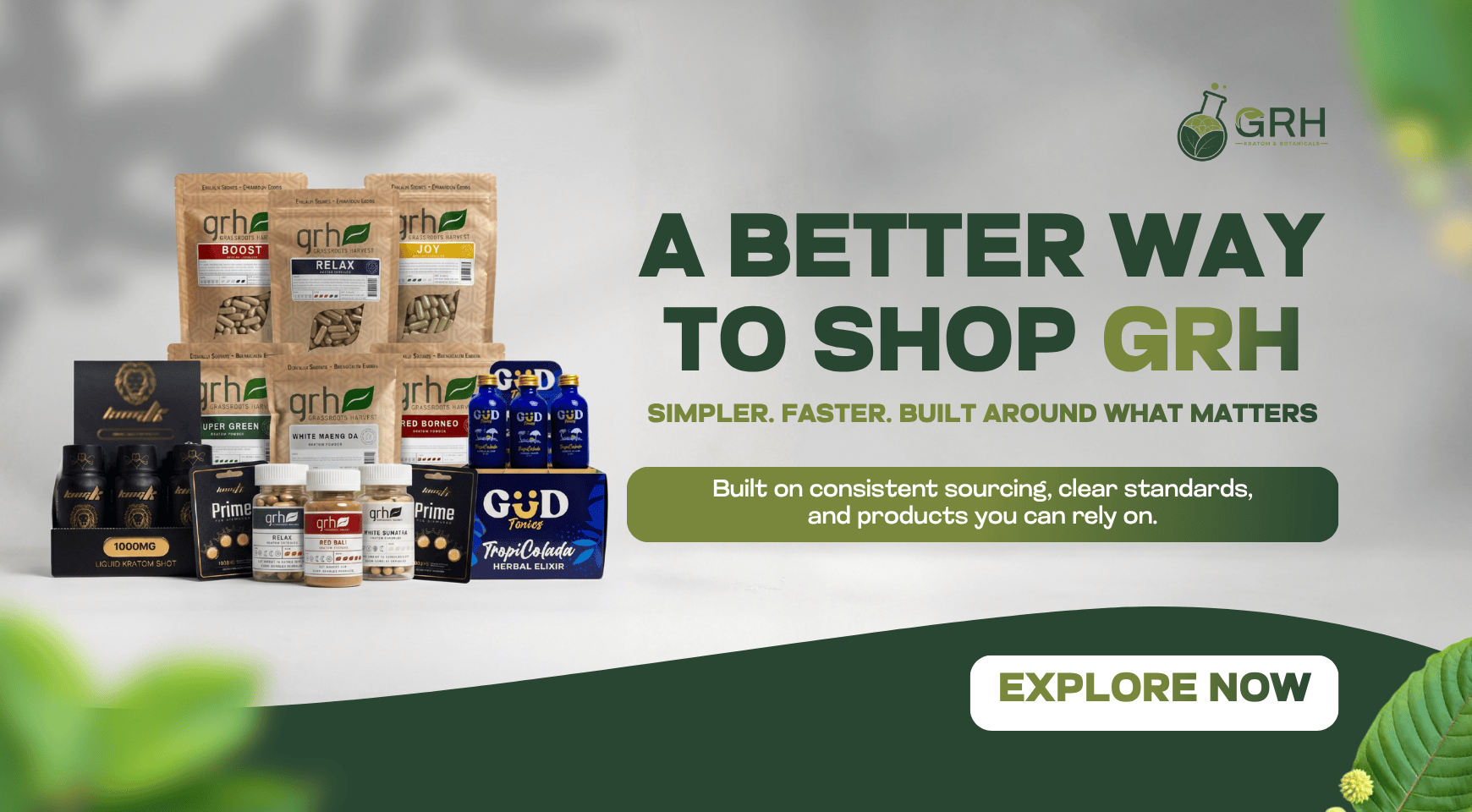GRH product display