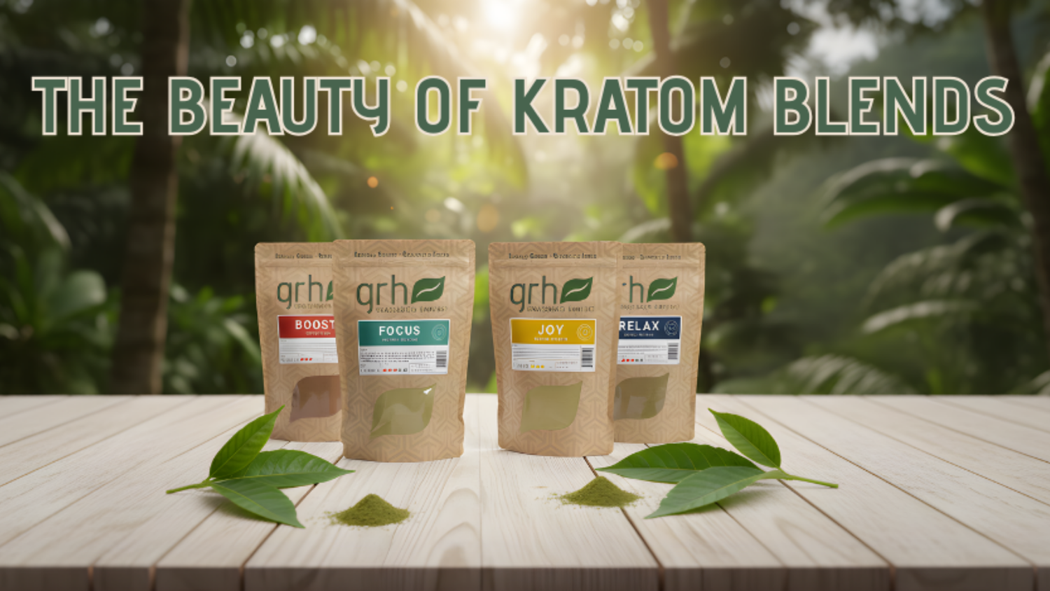 Beyond Single Strains: The Beauty of Kratom Blends