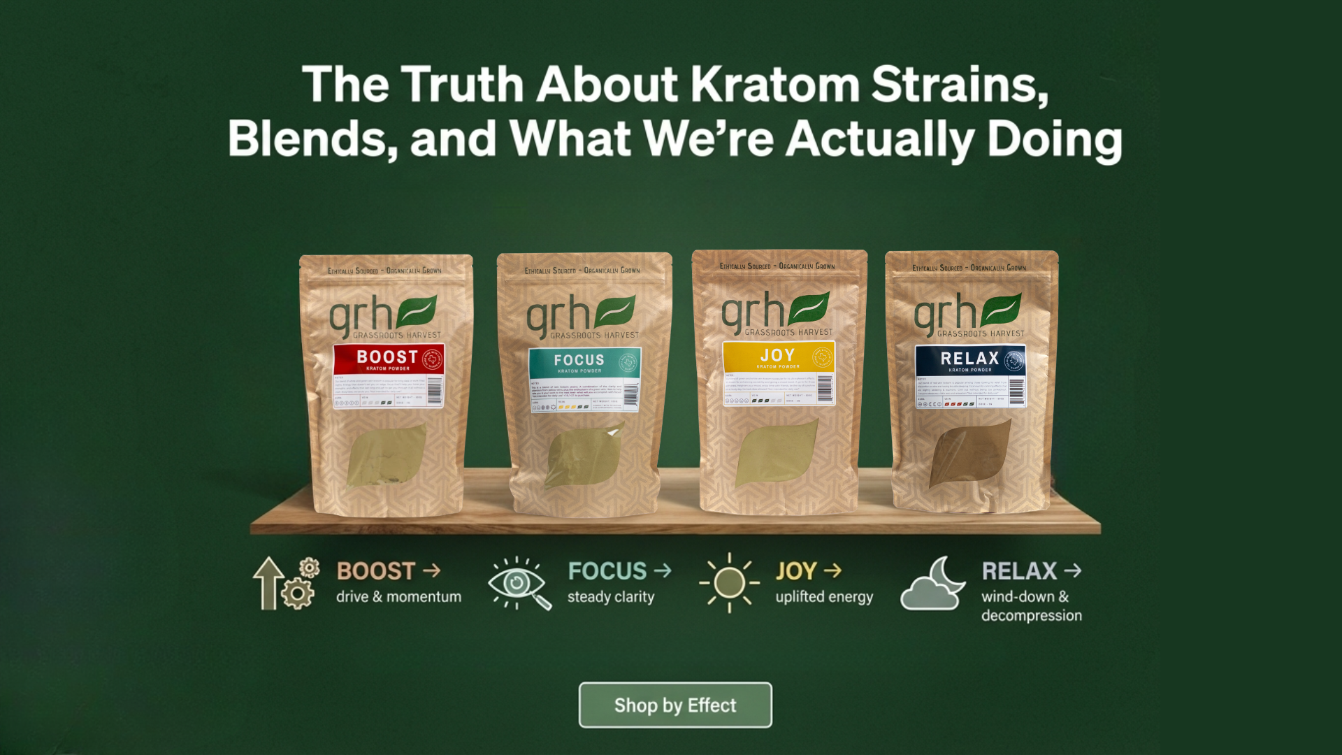 The Truth About Kratom Strains, Blends, and What We’re Actually Doing at GRH