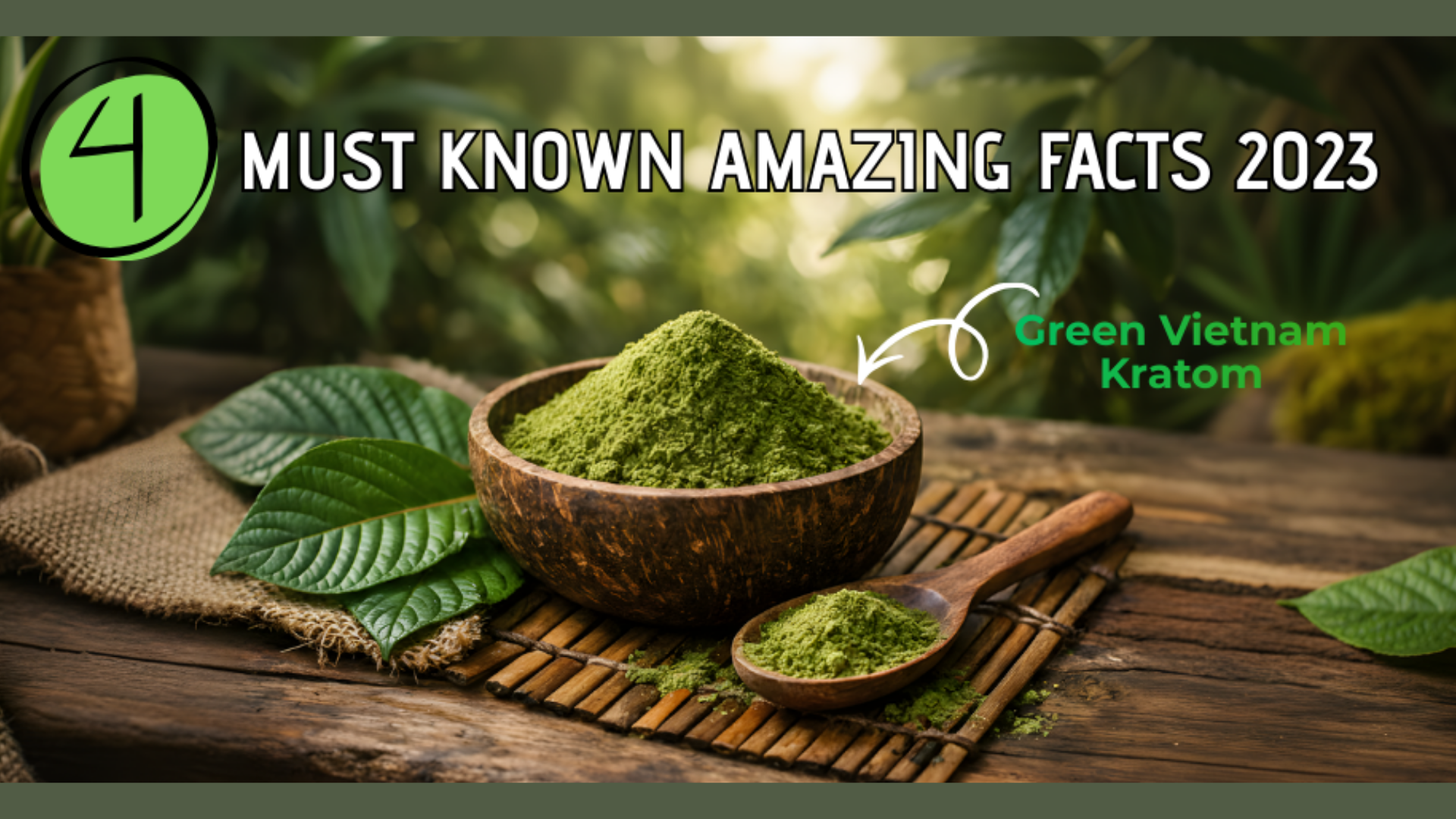 Green Vietnam Kratom - 4 Must Known Amazing Facts 2023