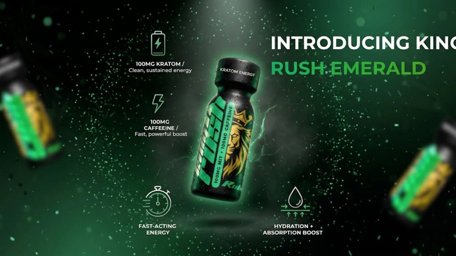 King K Rush Emerald Review: New Energy Shot Flavor