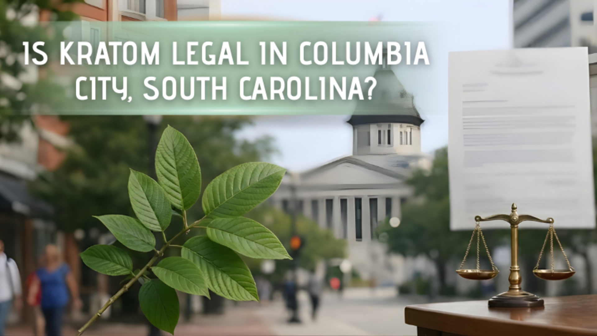 Is Kratom Legal In Columbia City, South Carolina?