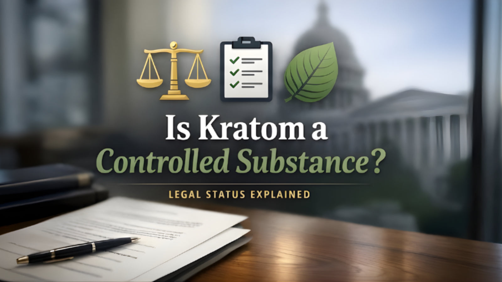Is Kratom a Controlled Substance? Legal Status Explained