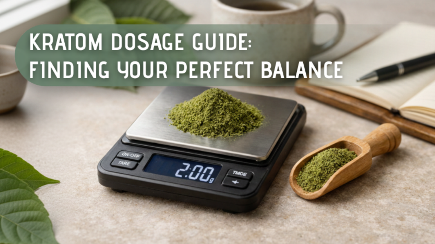 Kratom Dosage Guide: Finding Your Perfect Balance
