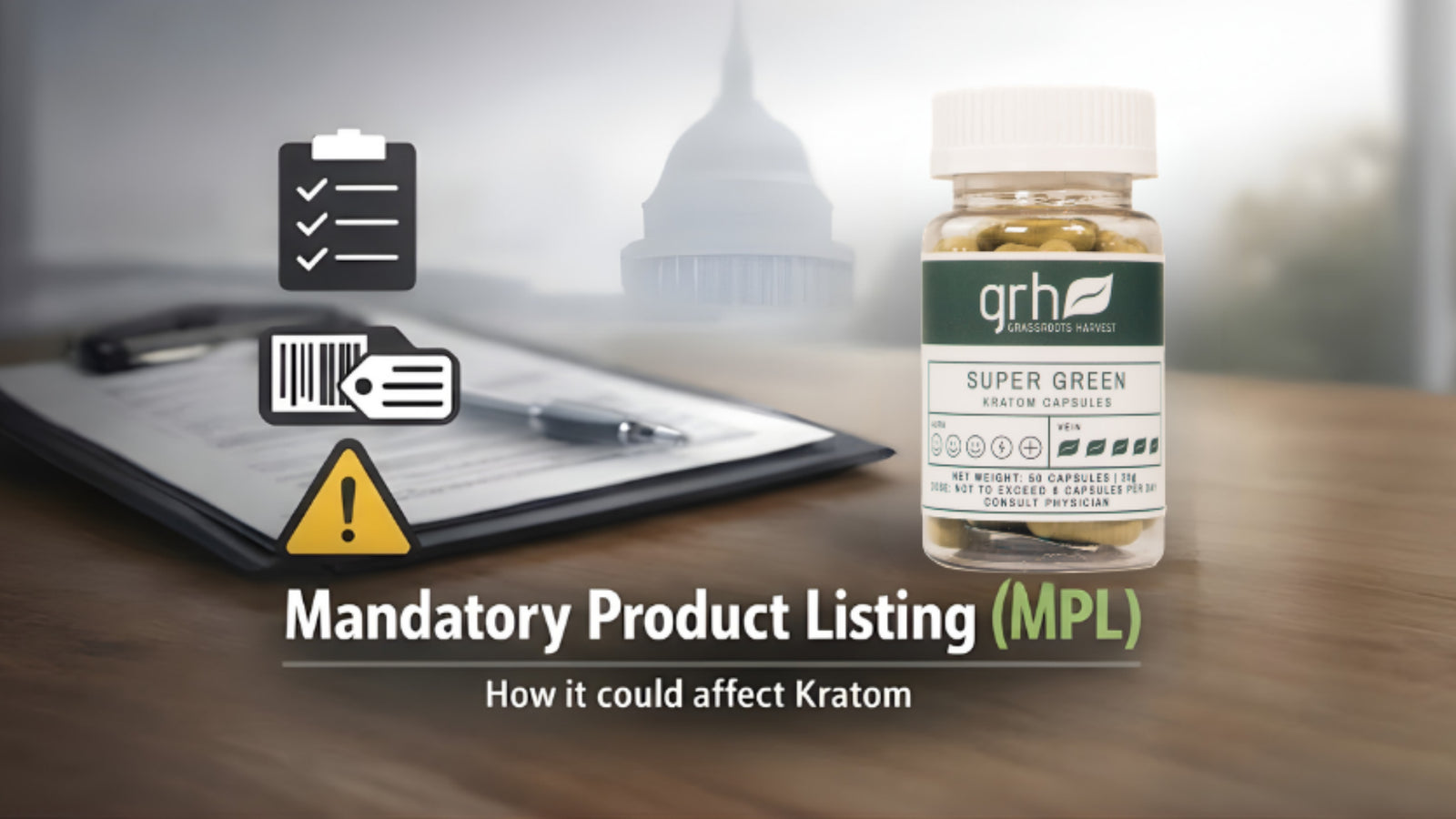 Kratom News- Why Mandatory Product Listings Matter, Potential Problems