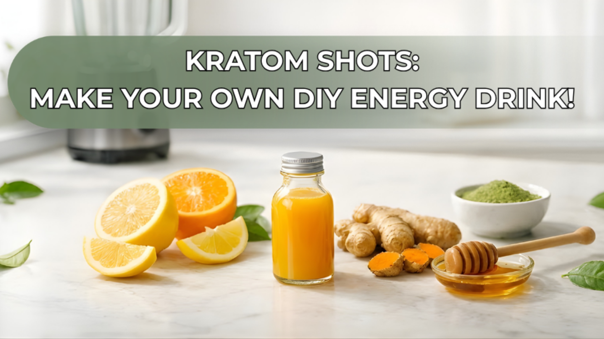 Kratom Shots: Make Your Own DIY Energy Drink!