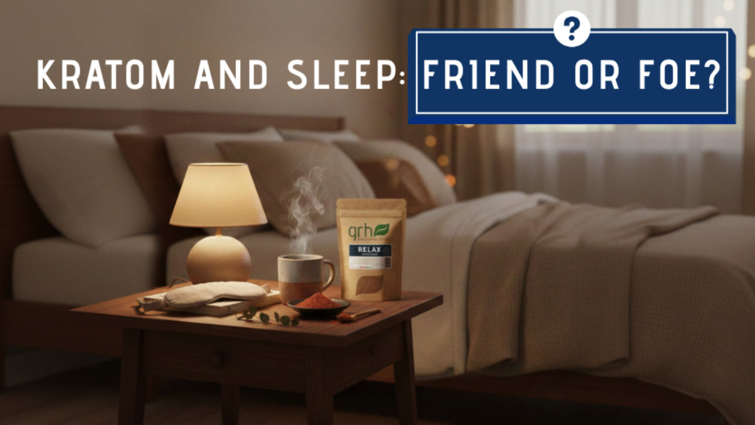 Kratom and Sleep: Friend or Foe?