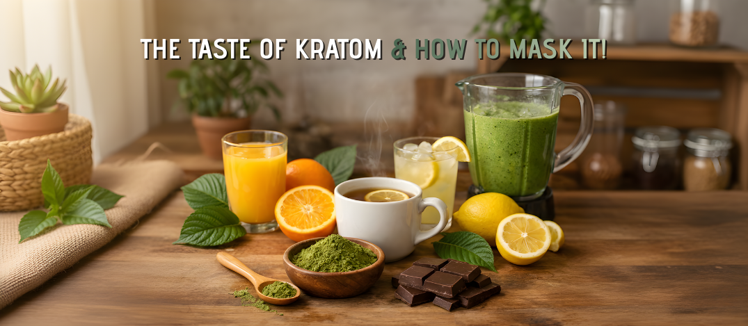 The Taste of Kratom & How to Mask It!