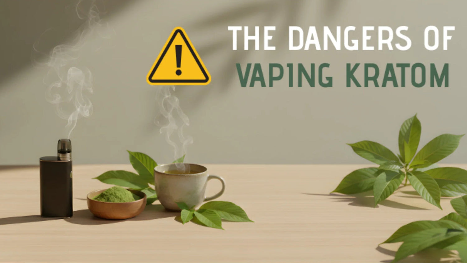 Is Vaping Kratom Safe? Risks You Should Know
