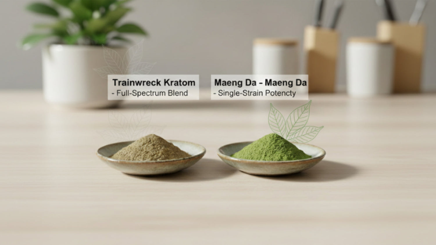 Trainwreck vs Maeng Da Kratom: Differences, Effects, and Which Is Stronger