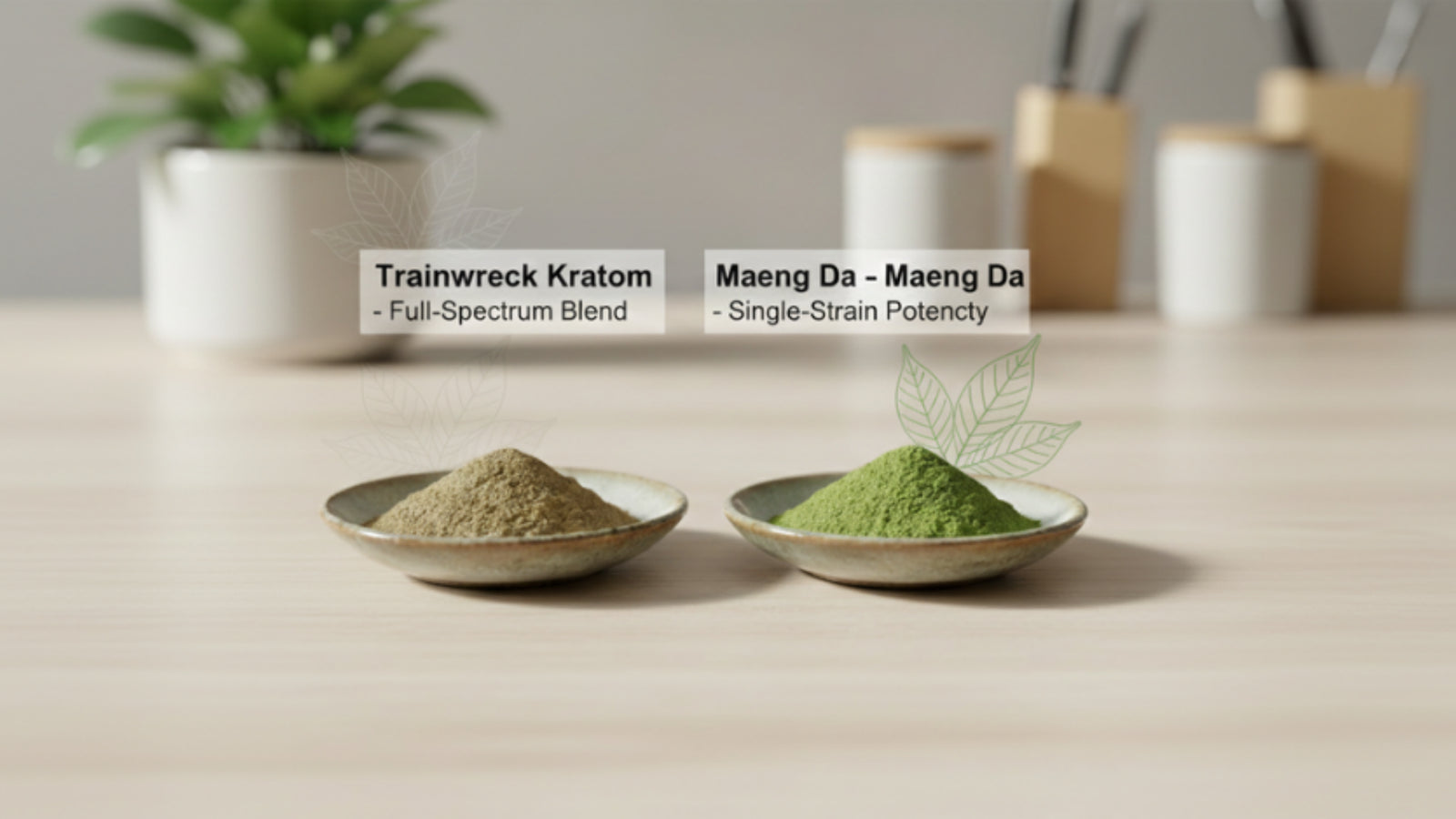 Trainwreck vs Maeng Da Kratom: Differences, Effects, and Which Is Stronger