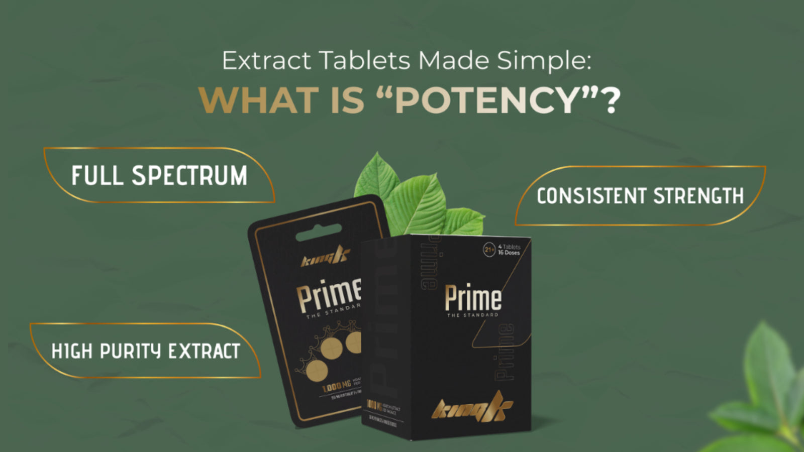 Extract Tablets Made Simple: What Is “Potency”?