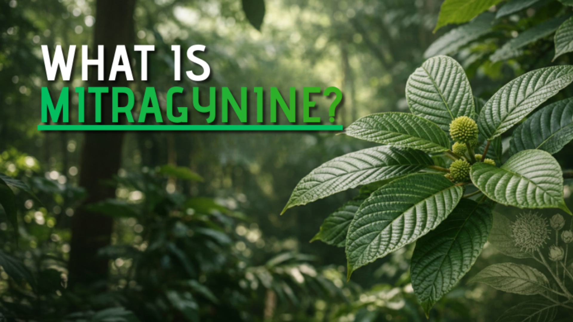 What is Mitragynine? A Complete Guide.