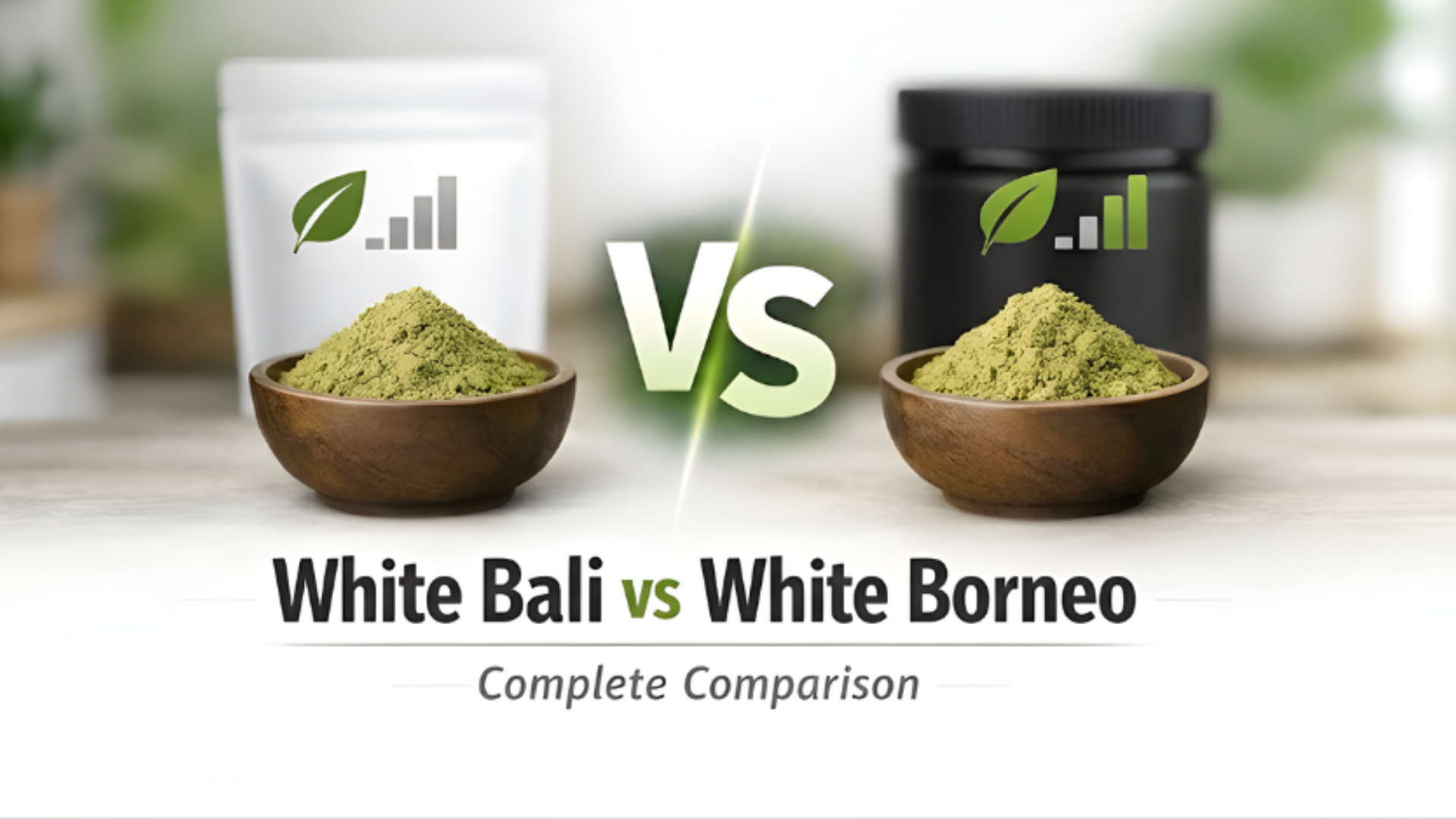 White Bali Kratom VS White Borneo Kratom - A Complete Comparison