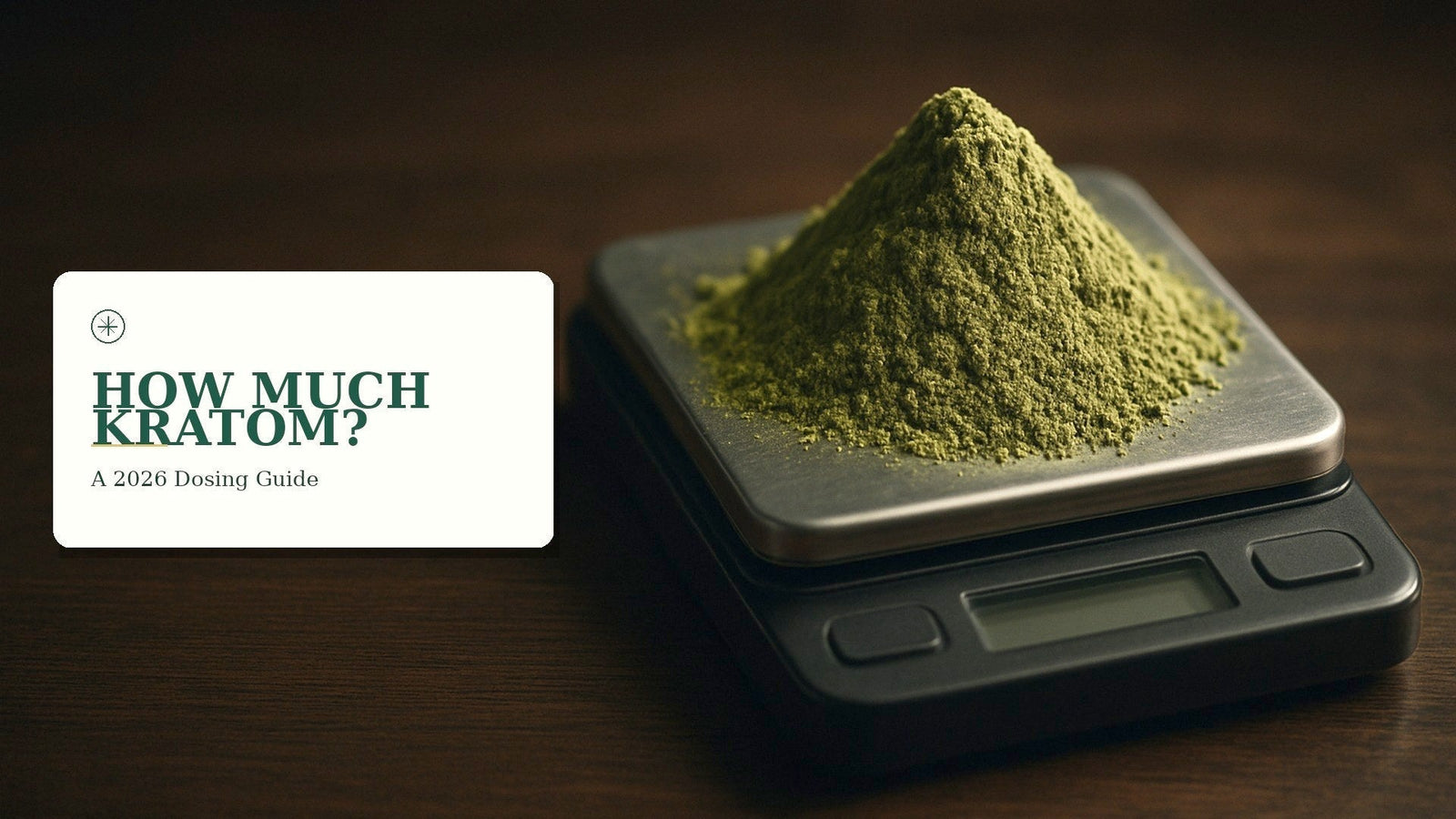 How Much Kratom Should You Take? Dosing 101