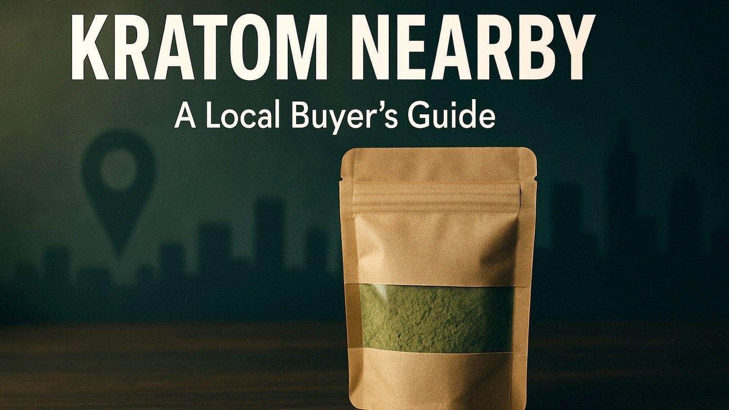 Kratom Nearby in 2026: An Honest Buyer's Guide to Finding Quality Kratom Locally
