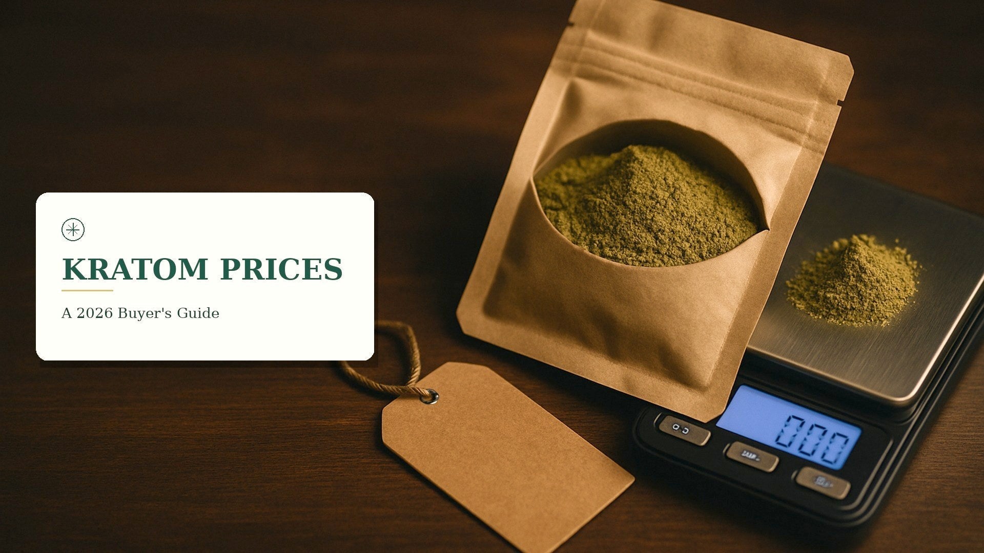 Kratom Prices in 2026: A Buyer's Pricing Transparency Guide