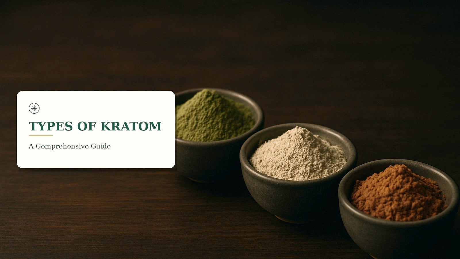 Types of Kratom: Veins, Colors & Their Effects