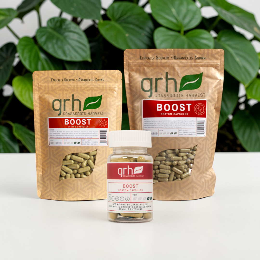 Boost Blend Kratom Capsules