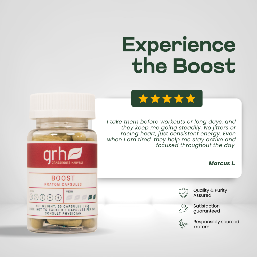 Boost Blend Kratom Capsules