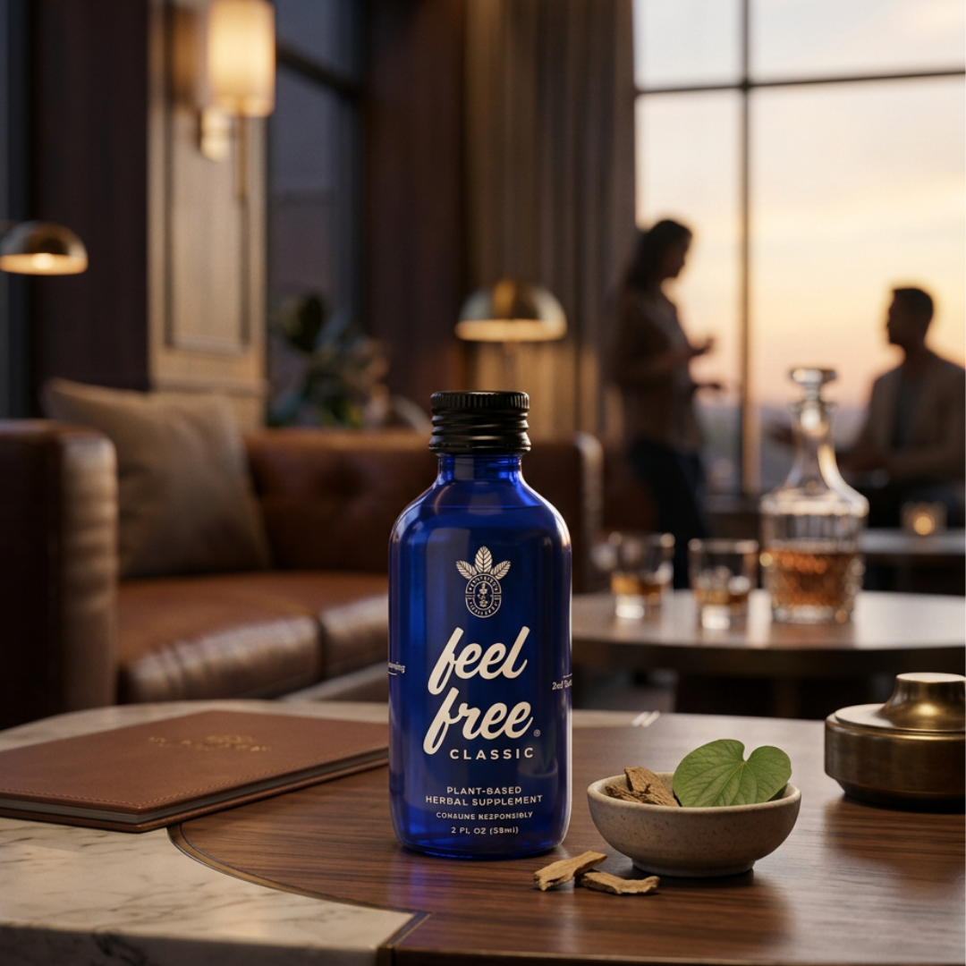 feel free CLASSIC kava kratom tonic, two servings per bottle