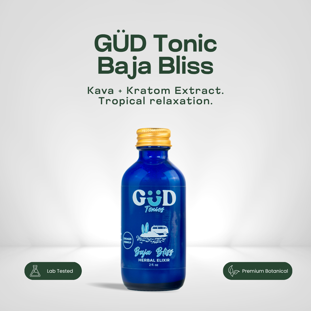 GÜD Tonics Kava Kratom Extract - Baja Bliss