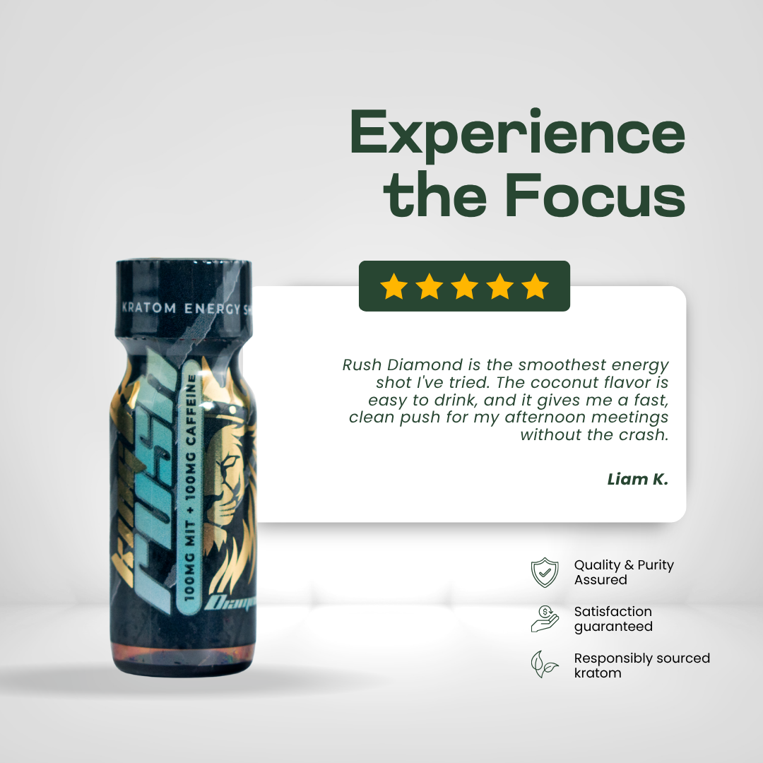 King K Rush Diamond – Kratom Energy Shot