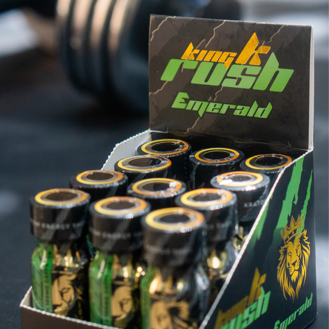 King K Rush Emerald - Kratom Energy Shot