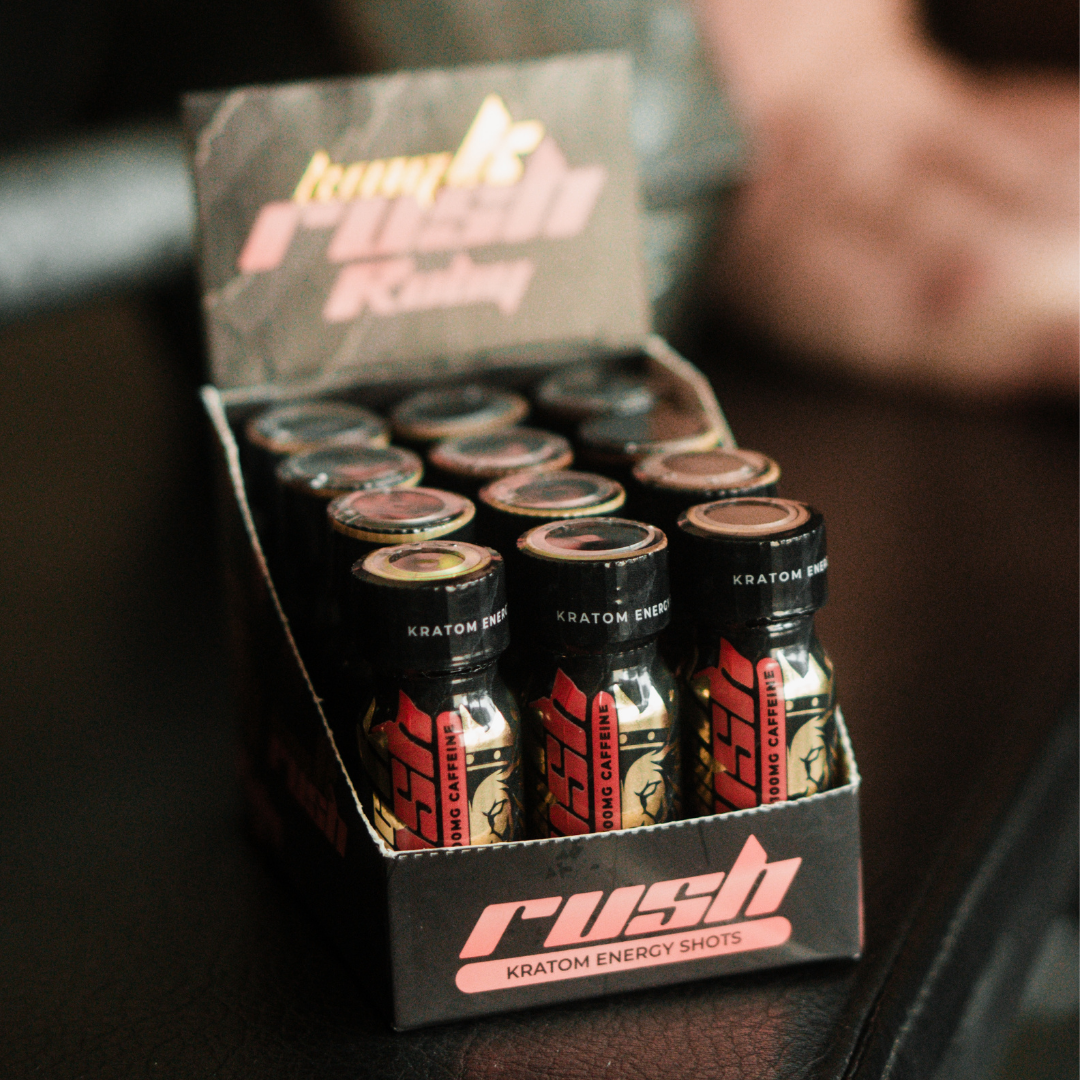 King K Rush Ruby - Kratom Energy Shot