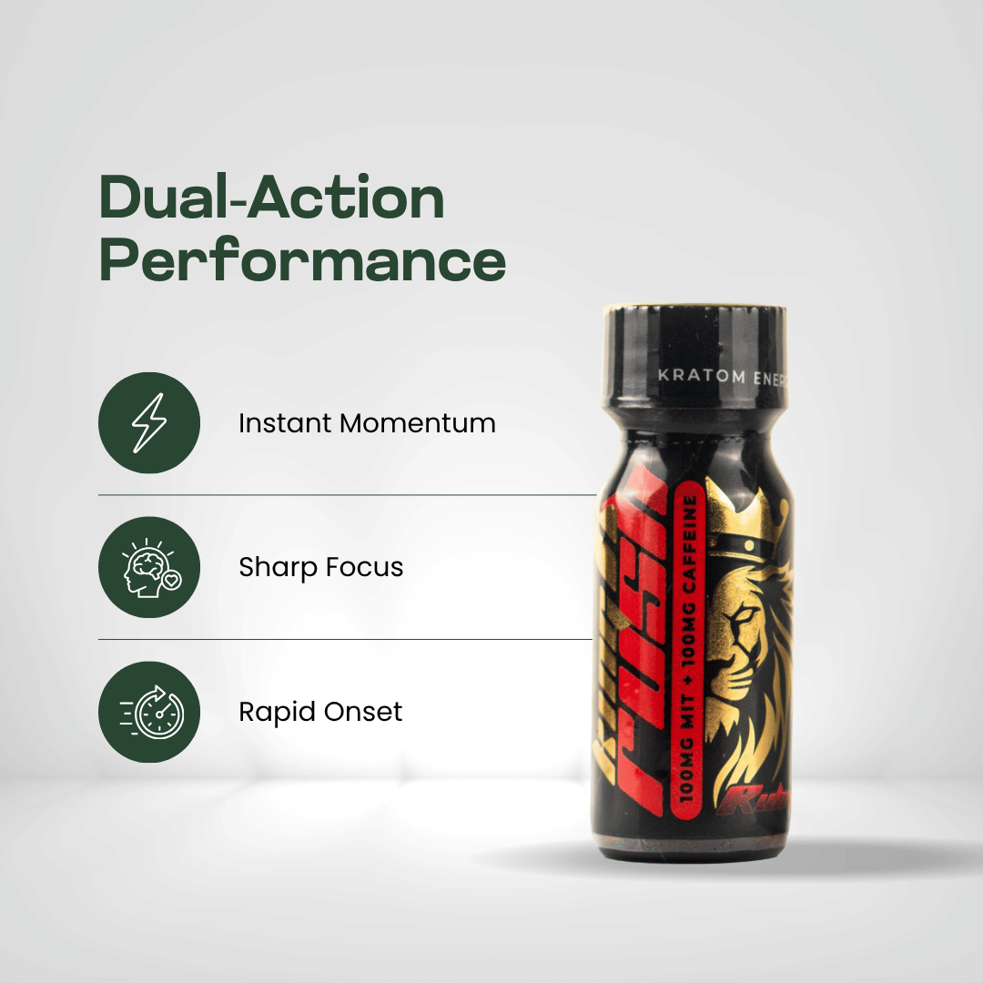 King K Rush Ruby - Kratom Energy Shot
