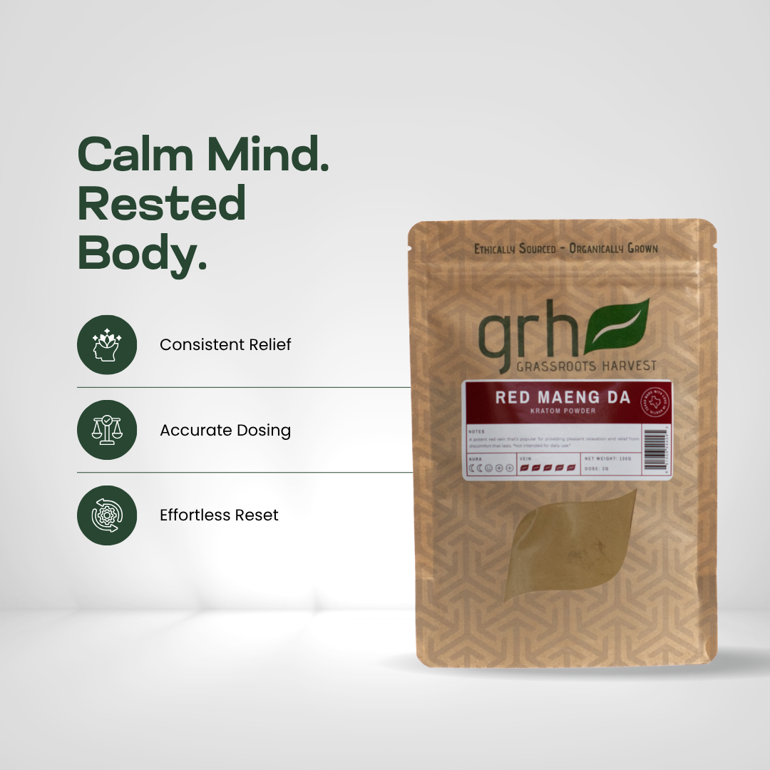 Red Maeng Da Kratom Powder