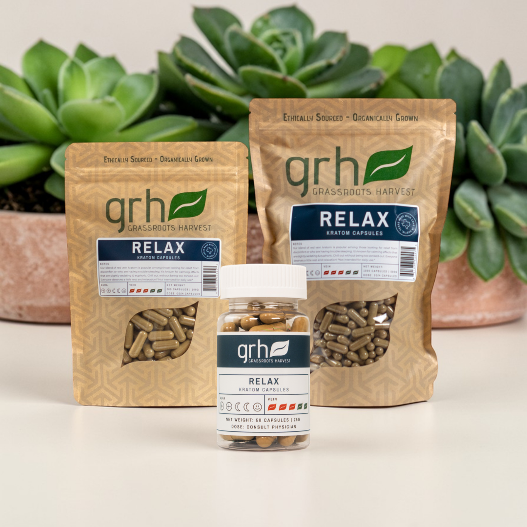 Relax Blend Kratom Capsules