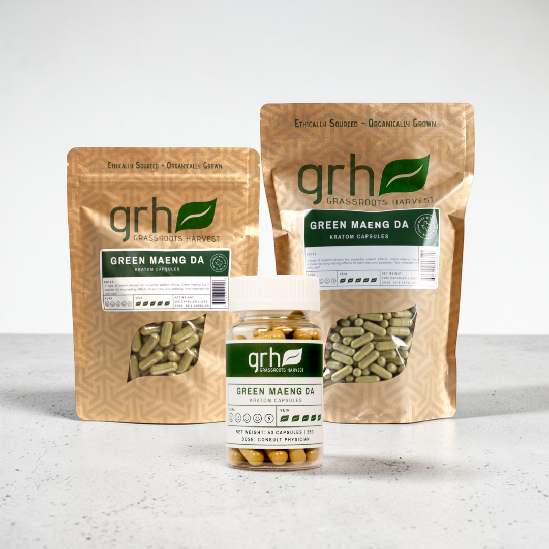 Green Maeng Da Kratom Capsules