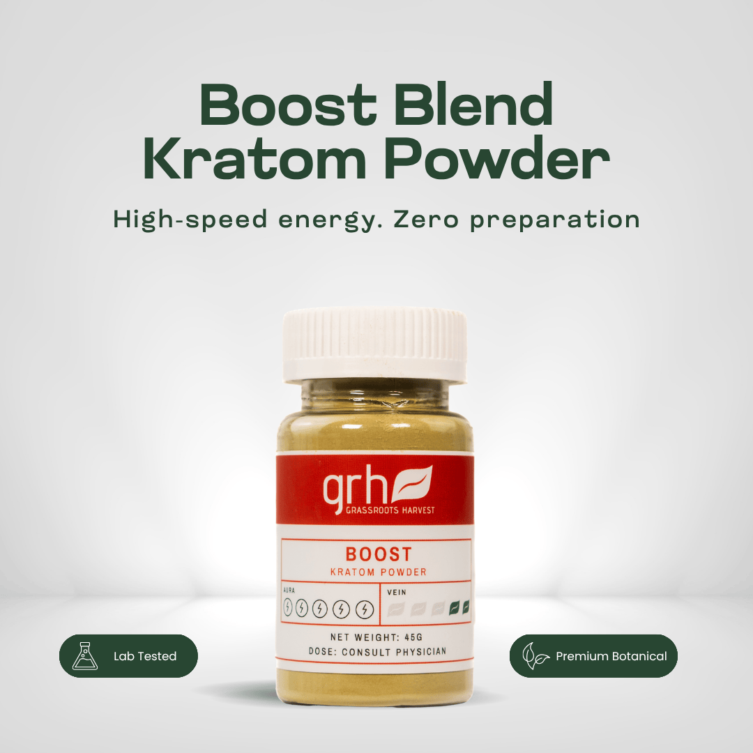 Boost Blend Kratom Powder Kratom Powder GRH Kratom