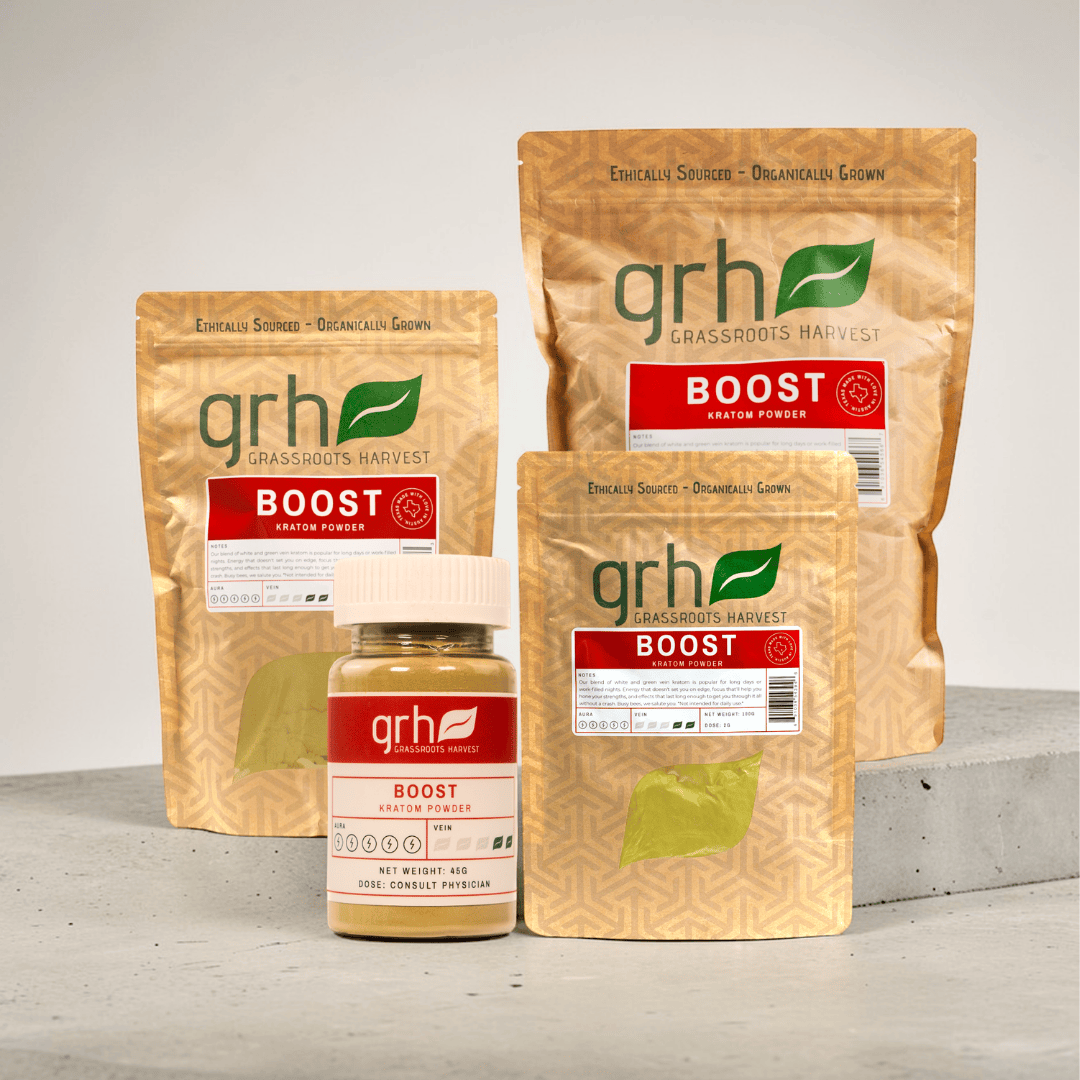 Boost Blend Kratom Powder Kratom Powder GRH Kratom