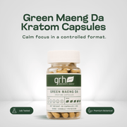 Green Maeng Da Kratom Capsules Kratom Capsules GRH Kratom