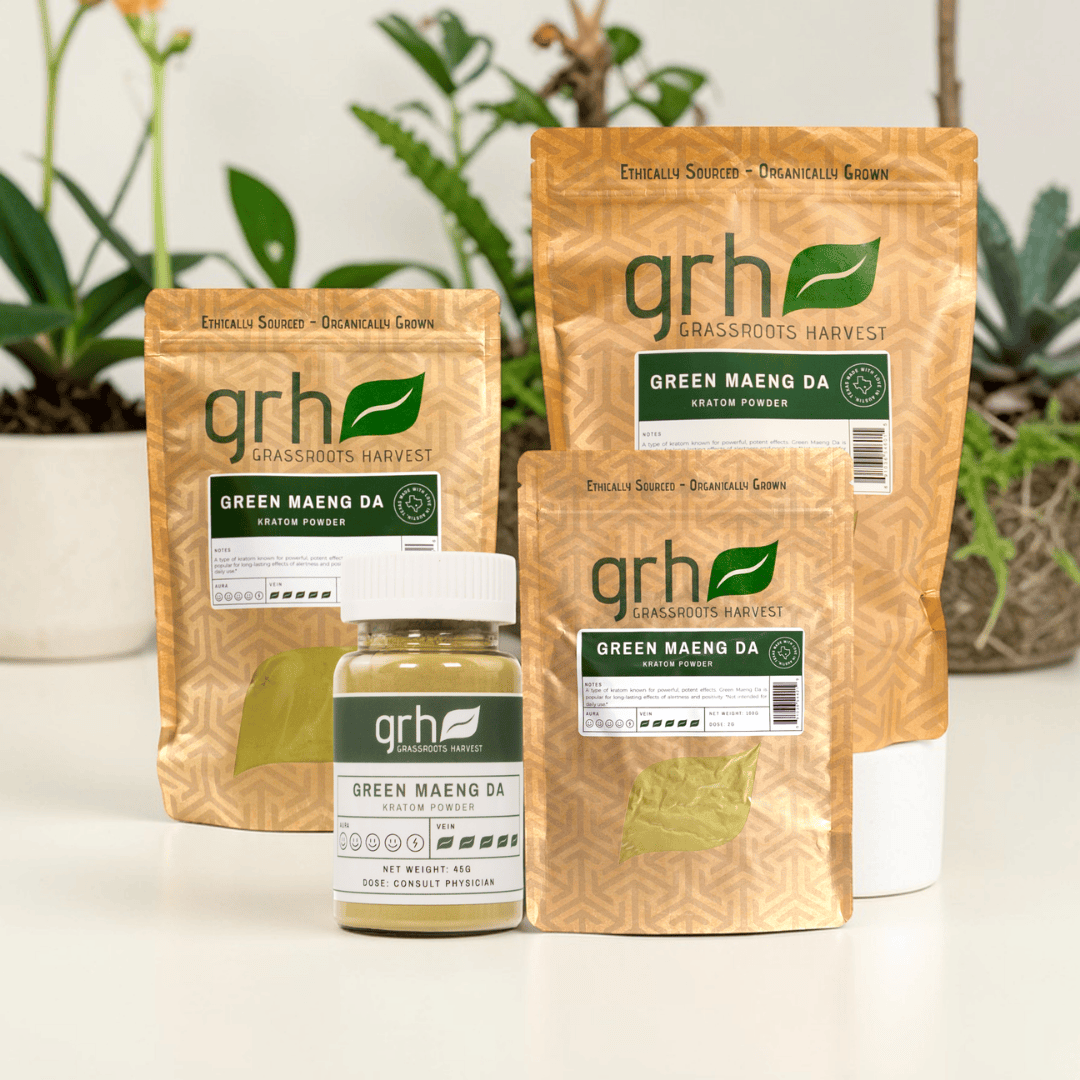 Green Maeng Da Kratom Powder Kratom Powder GRH Kratom