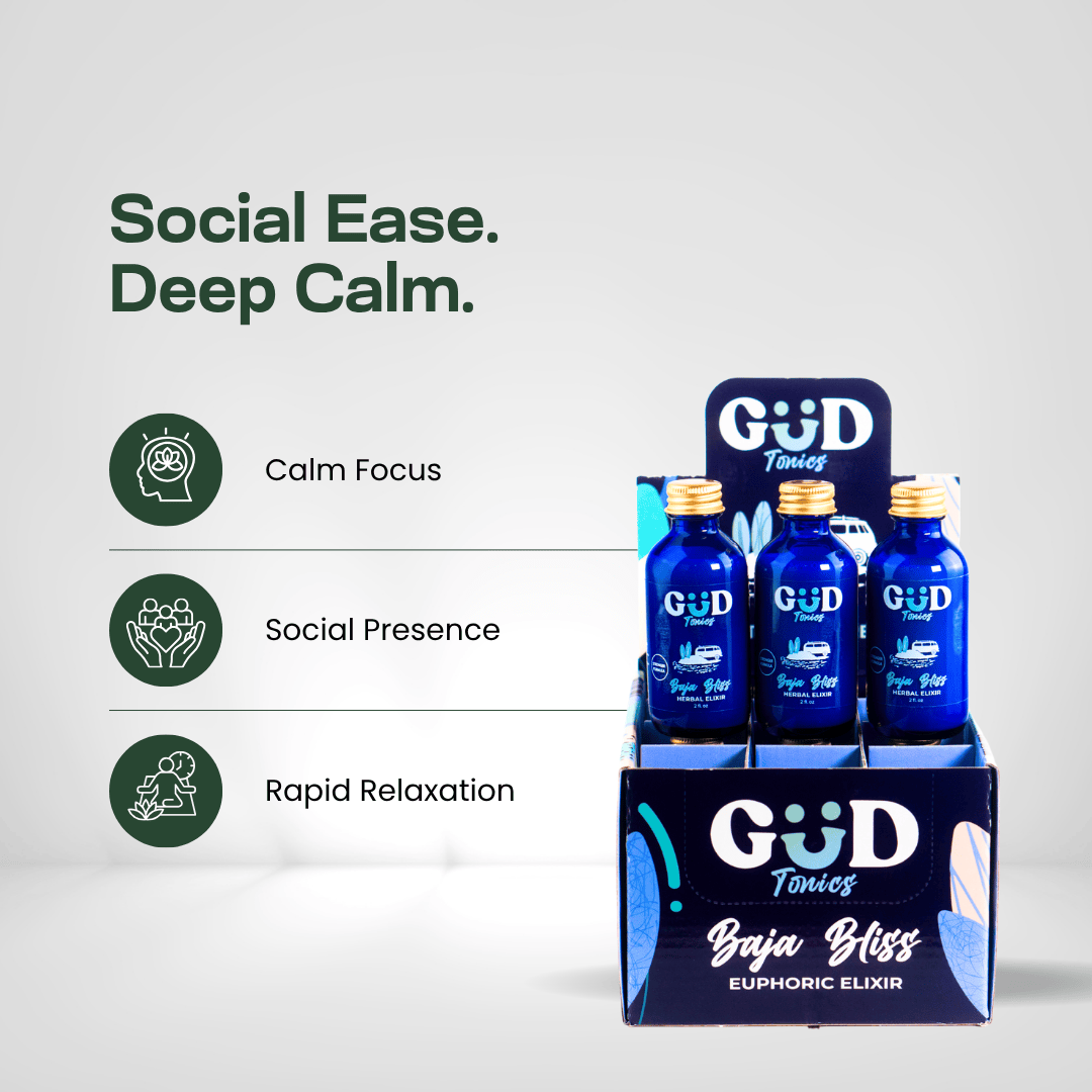 GÜD Tonics Kava Kratom Extract - Baja Bliss Kava GÜD Tonics