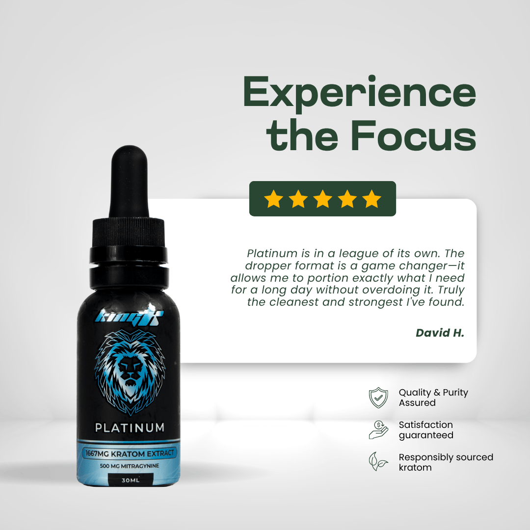 King K Platinum Liquid Kratom Extract Kratom Extract King K