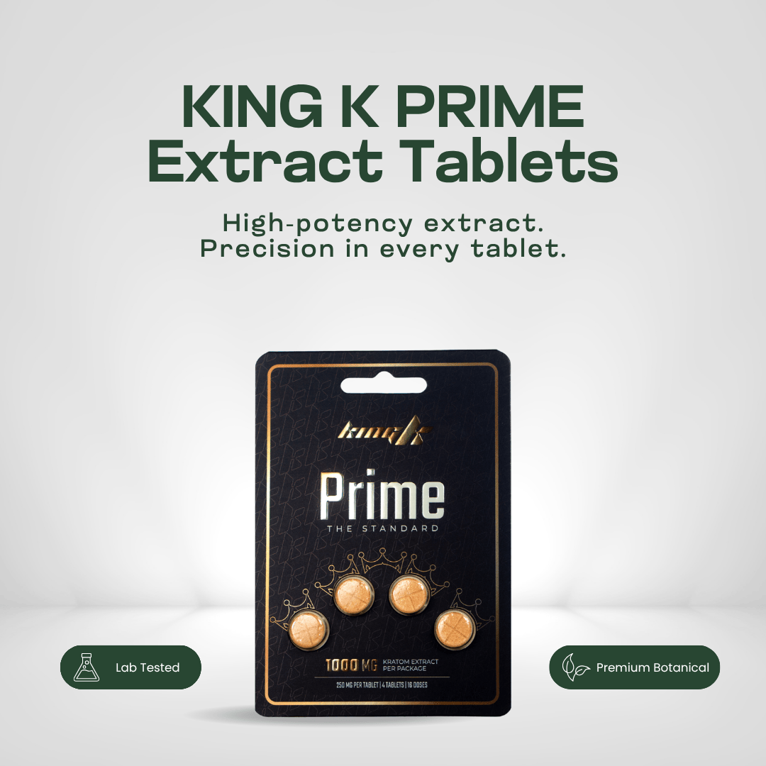 KING K PRIME Extract Tablets Kratom Extract King K