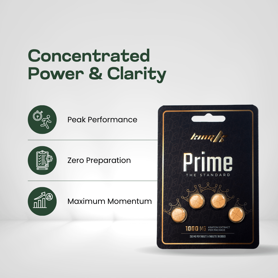 KING K PRIME Extract Tablets Kratom Extract King K