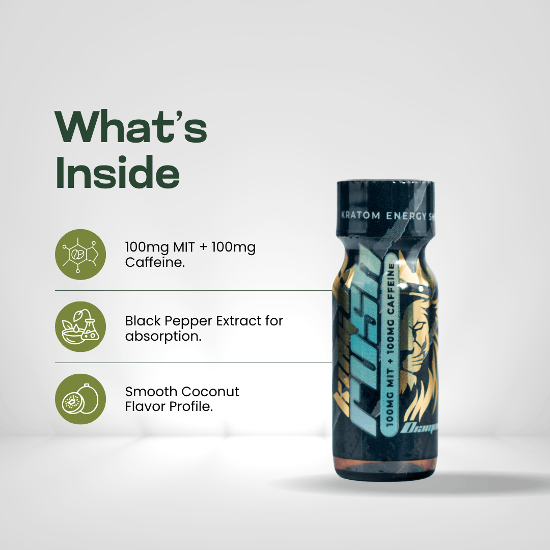 King K Rush Diamond – Kratom Energy Shot Kratom Extract King K