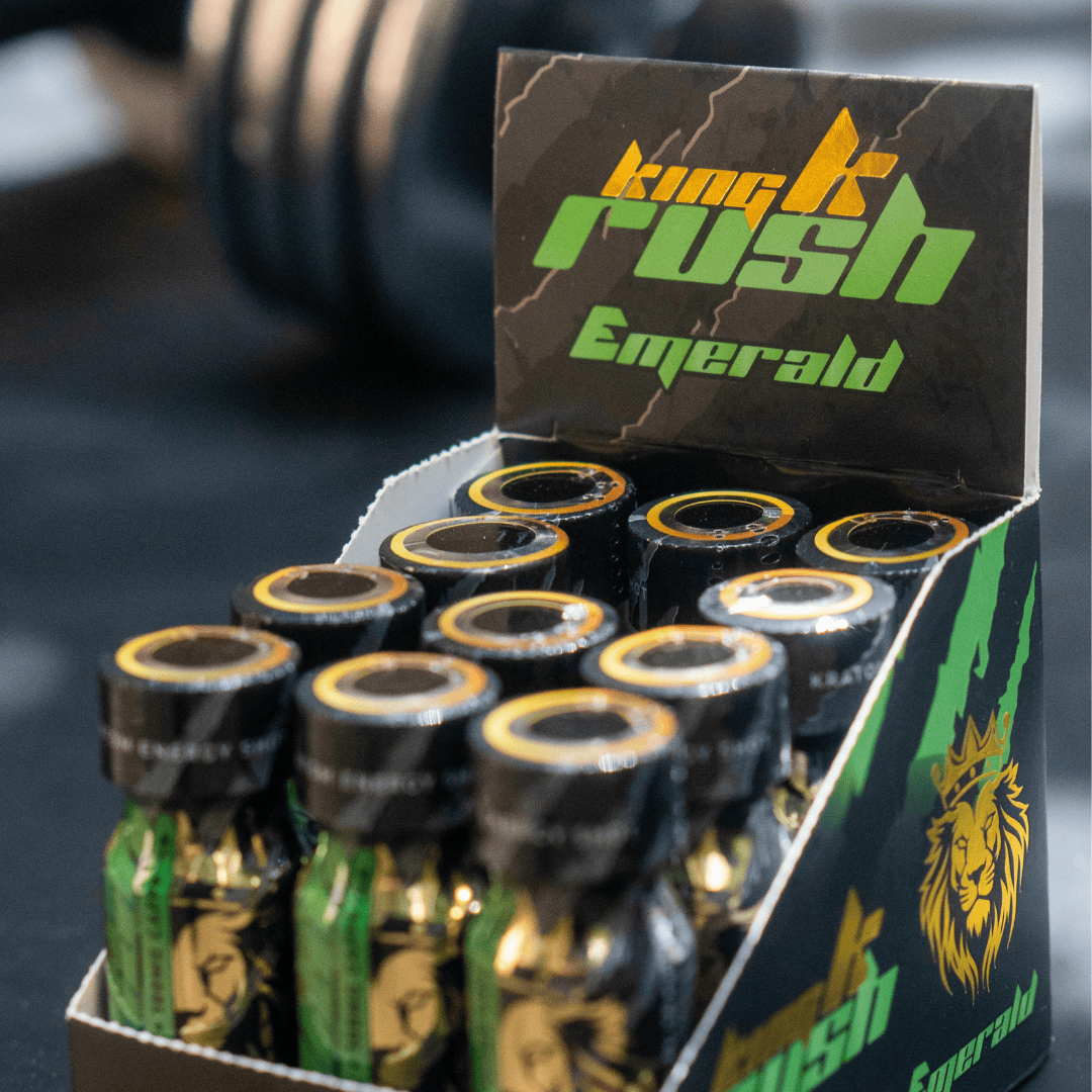 King K Rush Emerald - Kratom Energy Shot Kratom Extract King K
